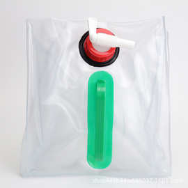 批发户外水袋20L折叠便携式透明液体蓄水装水10L手提大容量登山旅