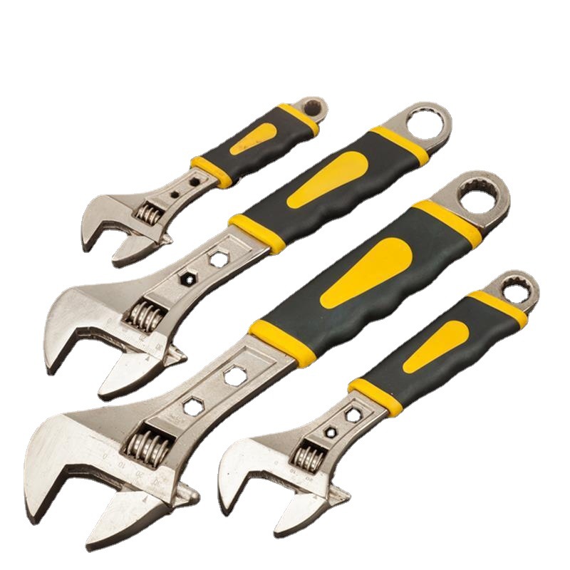 Llave ajustable multifuncional del fabricante herramienta de hardware placa ajustable abrazadera de tubo de trinquete multiusos llave ajustable