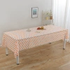 Orange dots on white background