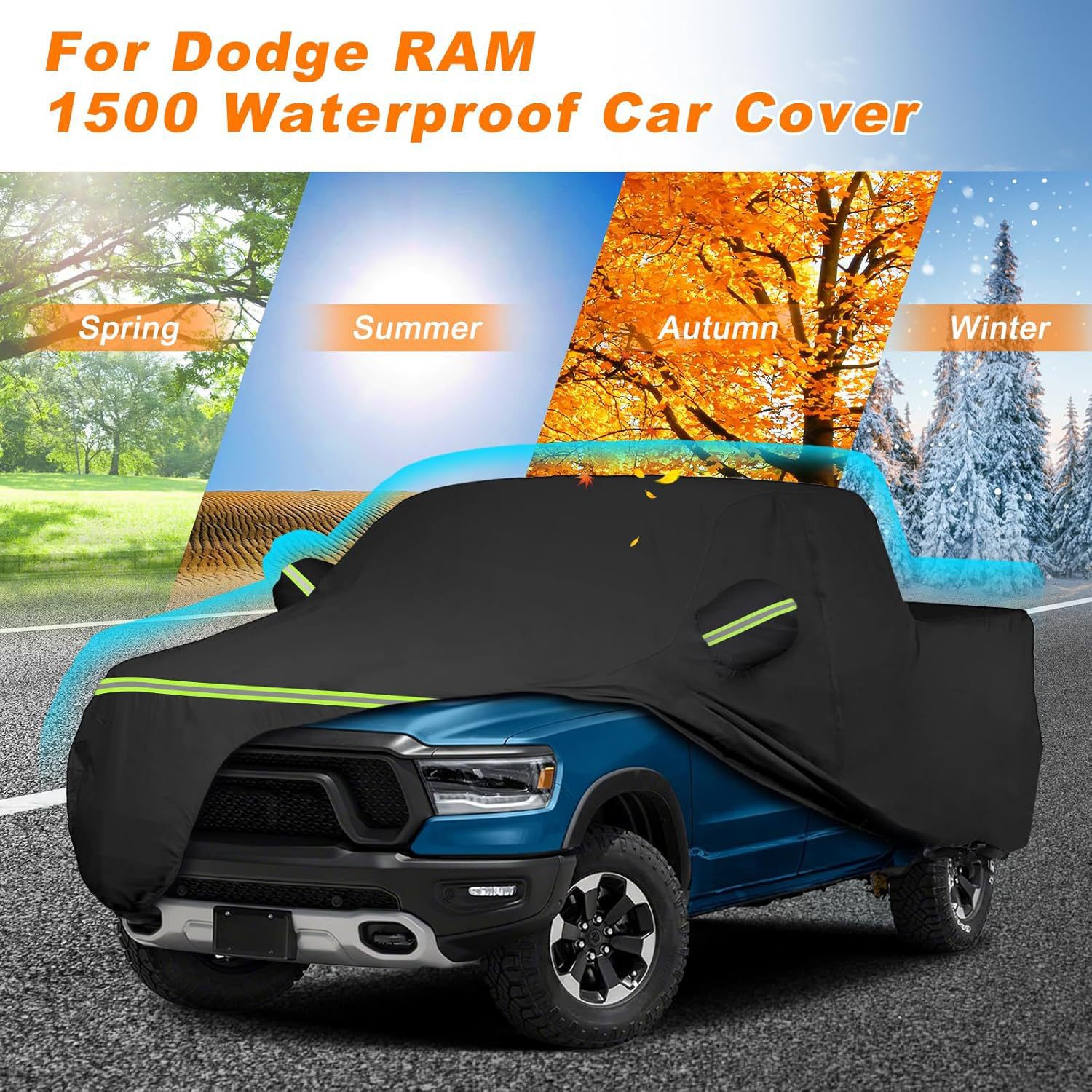 Wholesale Oxford Cloth Truck Cover Amazon Thickened All-Season Protection Against Sand, Dust, Snow, Frost, and Sun Exposure for Large Trucks