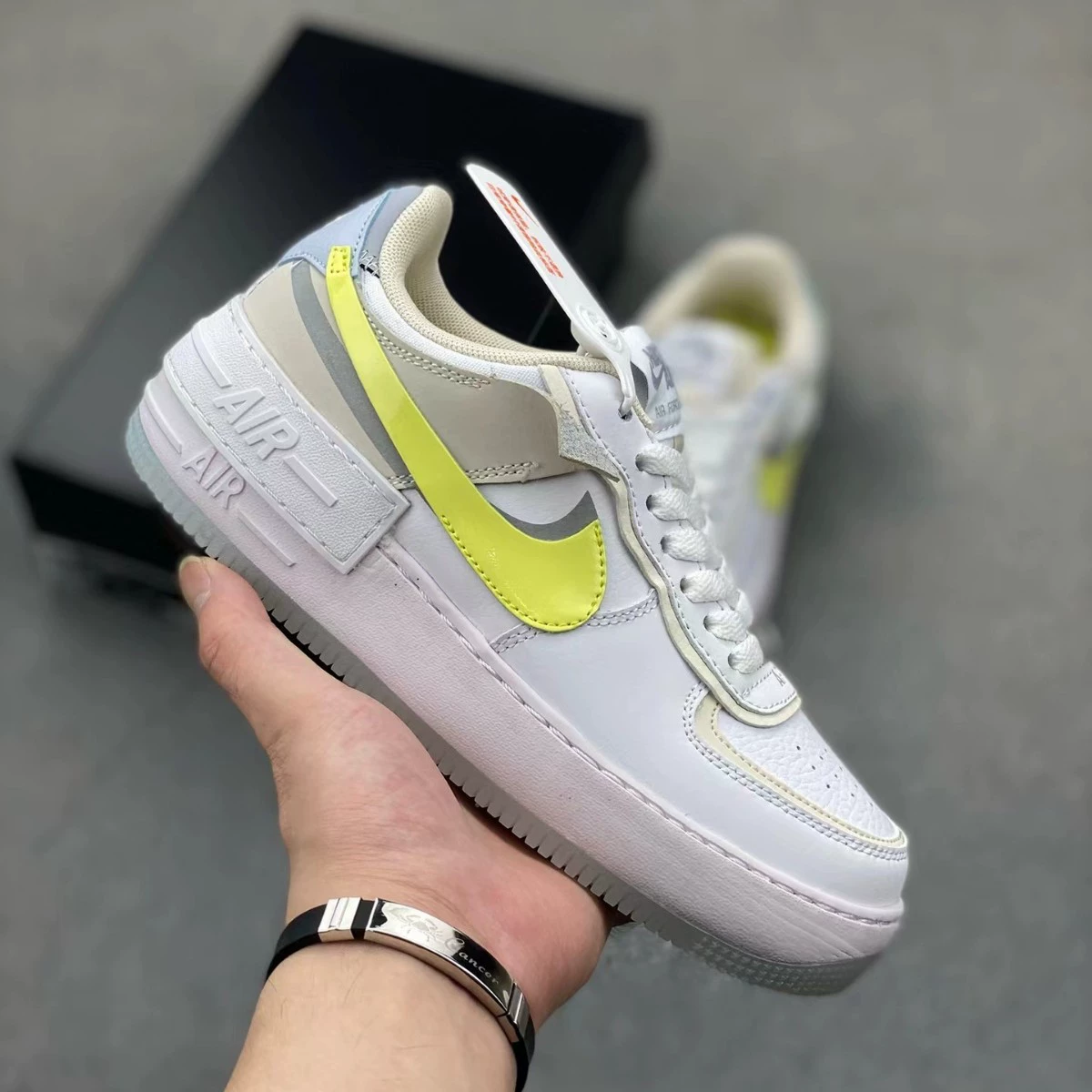 Кроссовки низкие Air Force One Putian Pure Original высокого уровня новые макаронные белые кроссовки женские повседневные