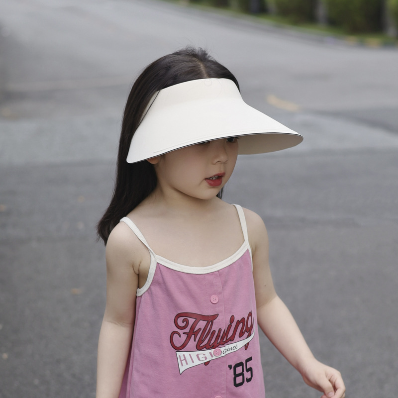 Sombrero de protección solar para niños Sombrero grande al aire libre para niñas Sombrero para el sol de verano Sombrero para el sol de verano para niñas