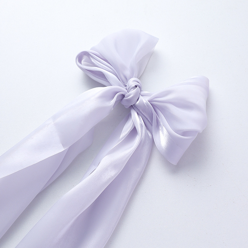 Día de la madre de siete colores 520 nuevos productos Perlas francesas Nieve satén tela arco floristería decoración de bricolaje material floral