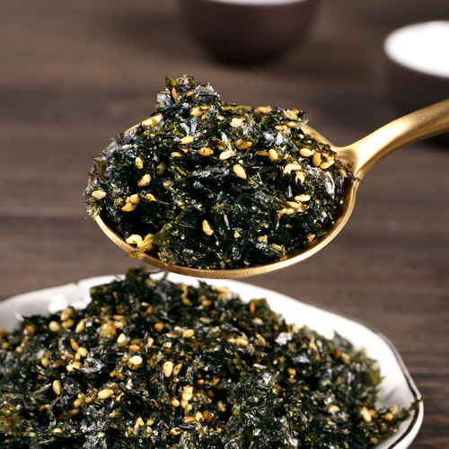 Seasoned Seaweed Flakes 250g Bag Stir-fried Seaweed for Rice Snacks for Pregnant Women, Babies, Children's Casual Internet Popular Snacks Wholesale Dropshipping