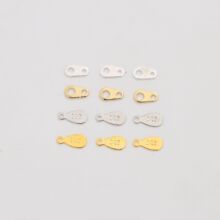 S925�yDIY�ֹ���������ӡƬ�Ʒ����p�ט���18K���ɫ�B��Ƭ