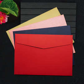 信封定制印刷高级感烫金硫酸纸利是封红包a4大小牛皮纸袋卡套信纸