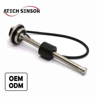 Guanke Capacitive Liquid Level Transmitter Oil Coolant Fuel Level Sensor Capacitive Oil Level Meter