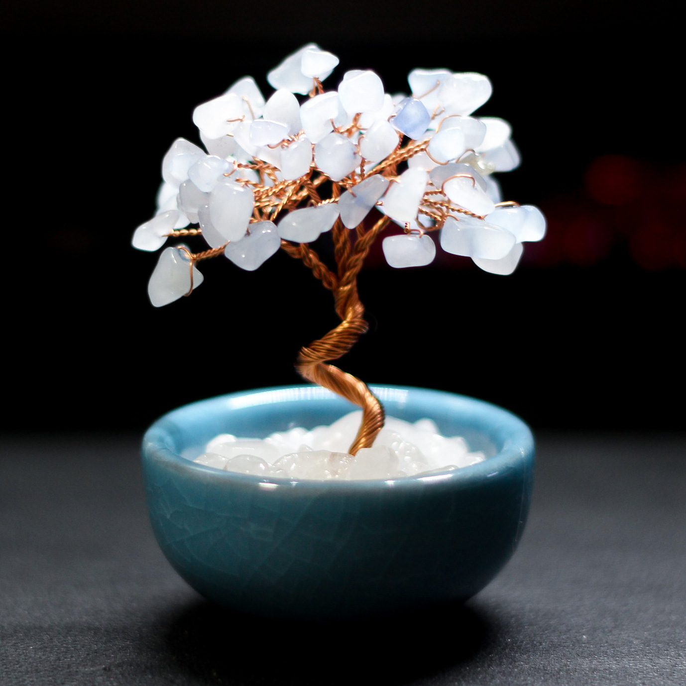 청수정나무(도자기그릇받침)