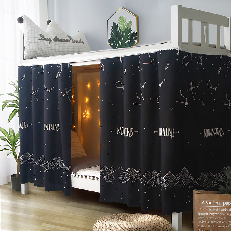 Student Dormitory Bed Curtain Blackout Upper Bunk Bed Curtain Bed Curtain Curtain Table Curtain Dormitory Student Curtain Special