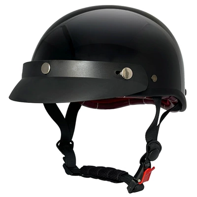 Motosiklet kaskı (dəbilqə) — helmet body - glossy-black-m