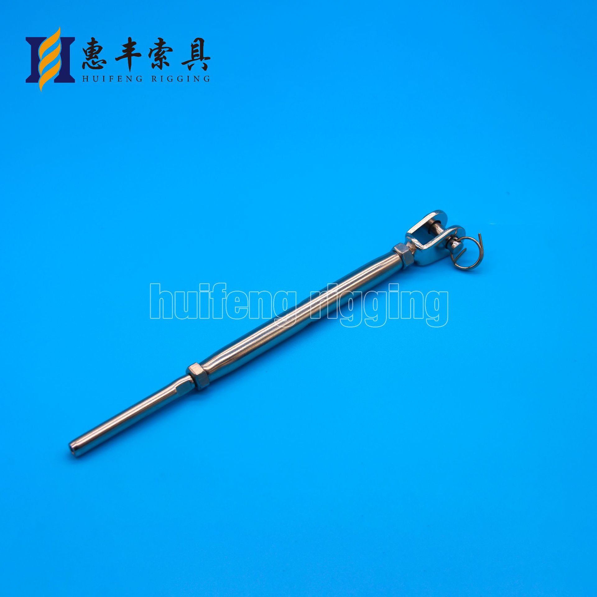 不锈钢索具/平面抱紧摆头接线器/花兰/楼梯钢丝绳配件/护栏配件