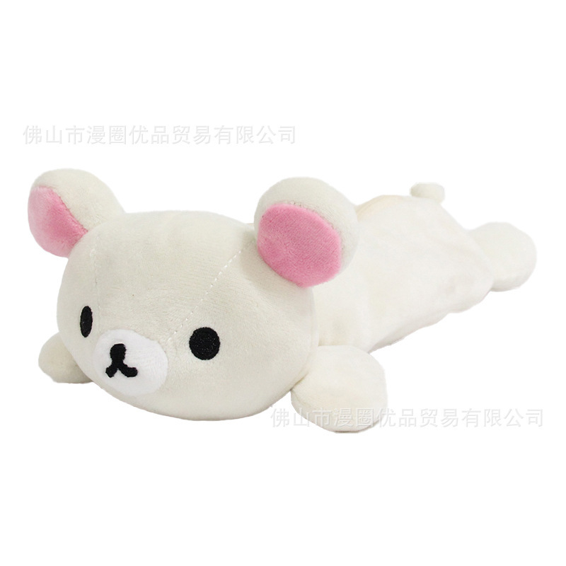 かわいい熊のぬいぐるみの筆袋の高い顔の値の熊の兄の熊の妹の学生の文房具は大容量のプレゼントのおもちゃを収納します。|undefined
