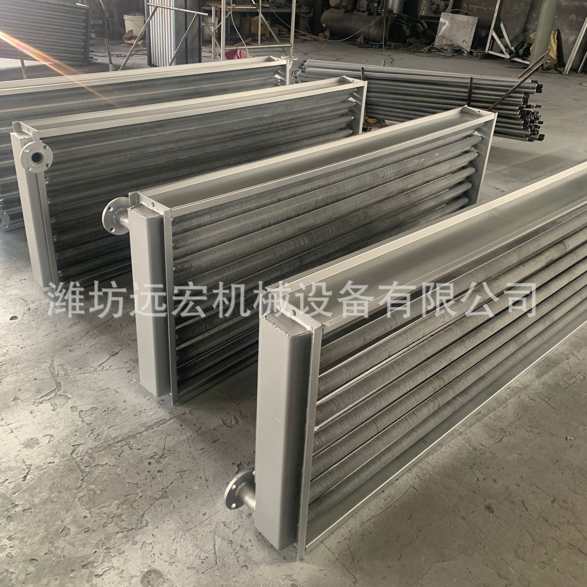 Factory custom air heat exchanger steam heater finned tube heat exchanger wood drying radiator