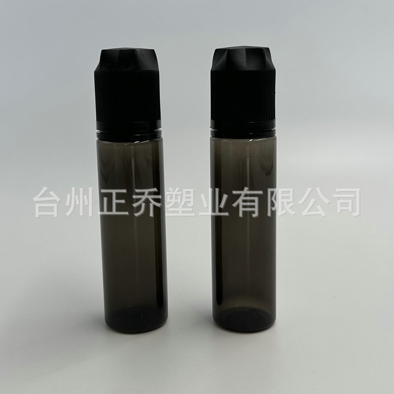 厂家直销60ml大猩猩塑料瓶 儿童安全盖色素瓶 V4五角星盖瓶