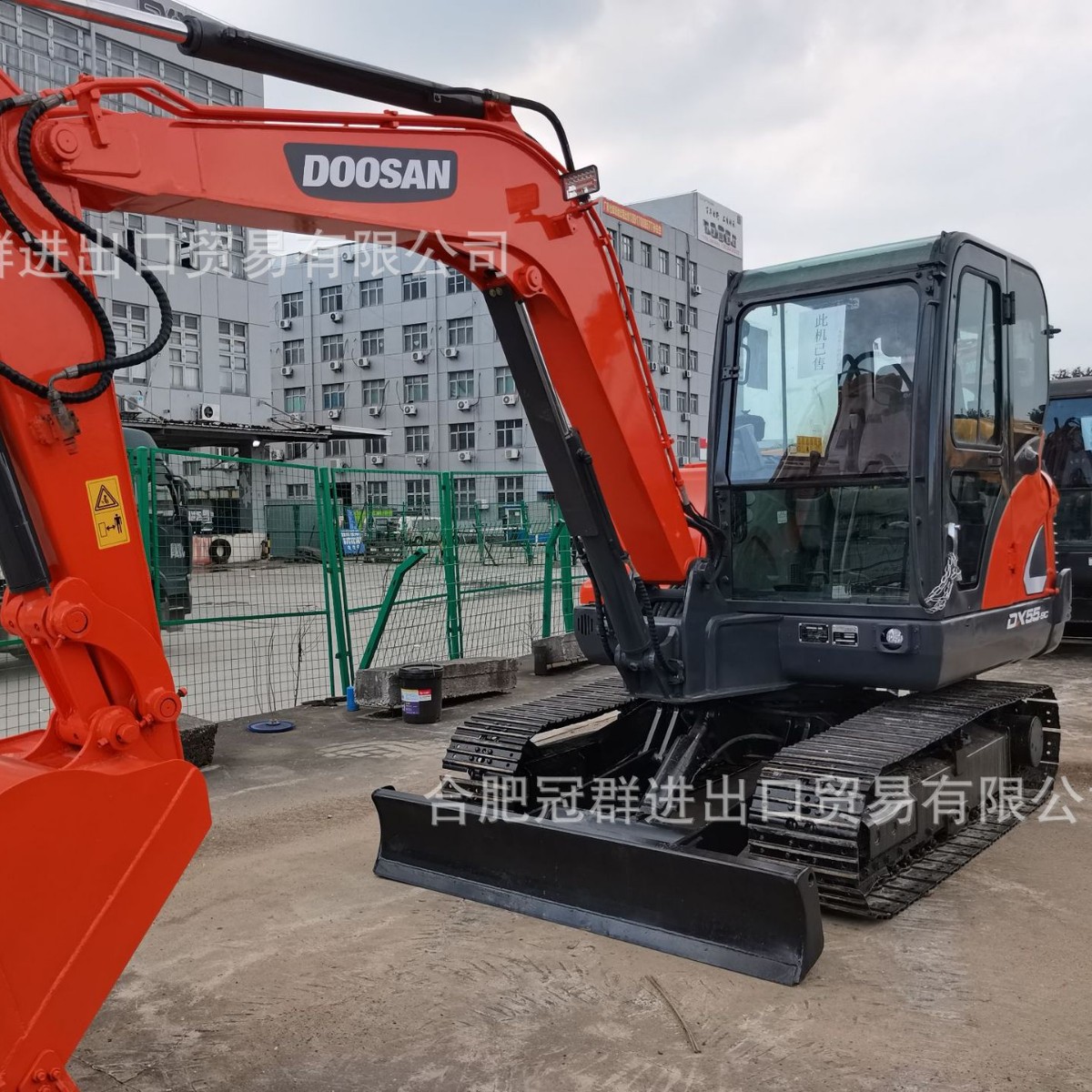 Doosan DX55DX60DX75 pequeña excavadora exportación directa Hitachi Kat Komatsu Volvo