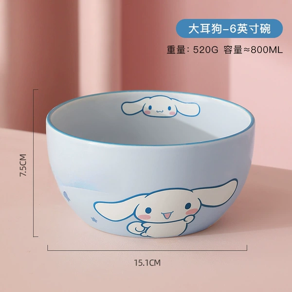 6-inch noodle bowl [big-eared dog]