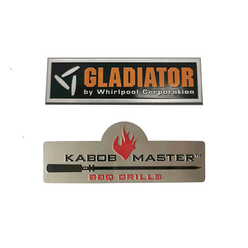 厂家直销印刷金属冲压吊牌电器标签拉丝铭牌数量大免费打样