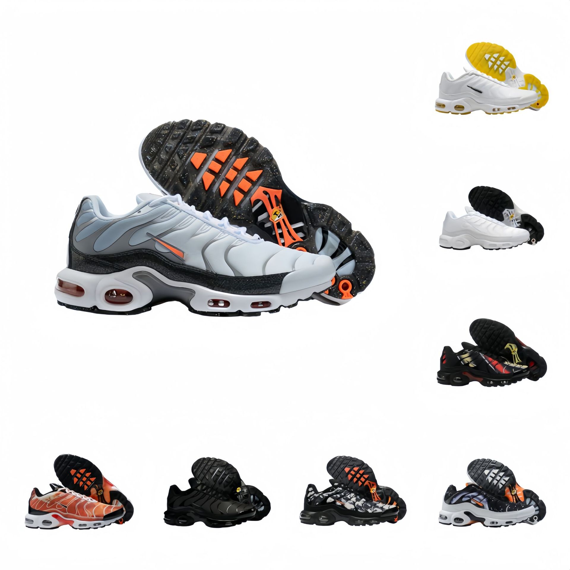 Putian Shoes Air Max Tn Full-Length Air Cushion Shoes 39-47 Cross-Border Export Men's Shoes Running Shoes Men Sincerely Recruit Export