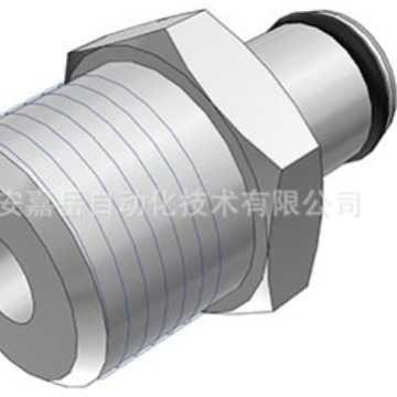 CPC产品 LC系列镀铬黄铜接头 高温高压苛刻环境适用接头LC24006