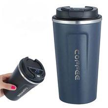 Stainless Steel Smart Coffee Tumbler Cup with Intelligent Te