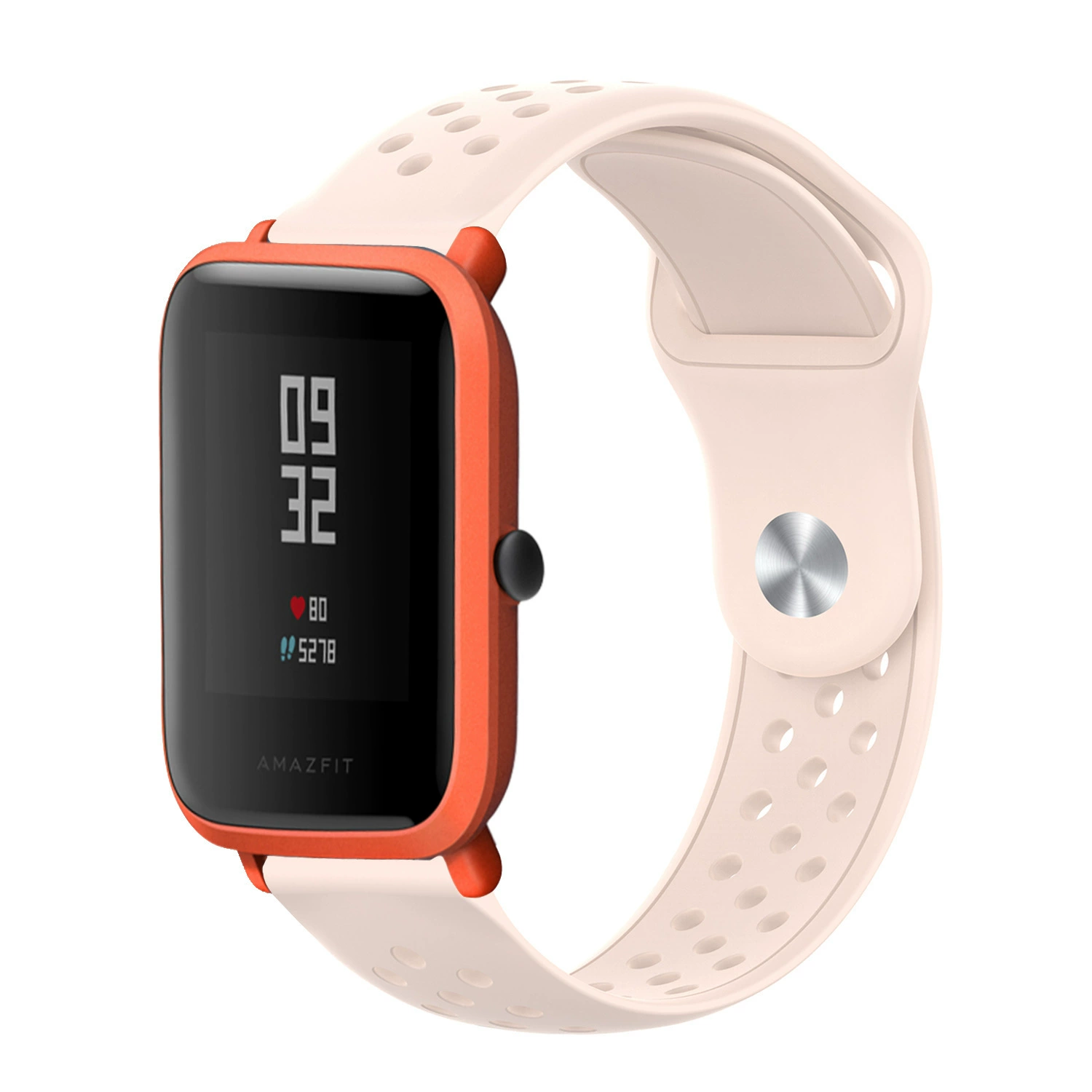 Подходит для Huamei Amazfit Mi Youth BIP A1608 спортивный ремешок 20мм дышащий силиконовый ремешок ремешок