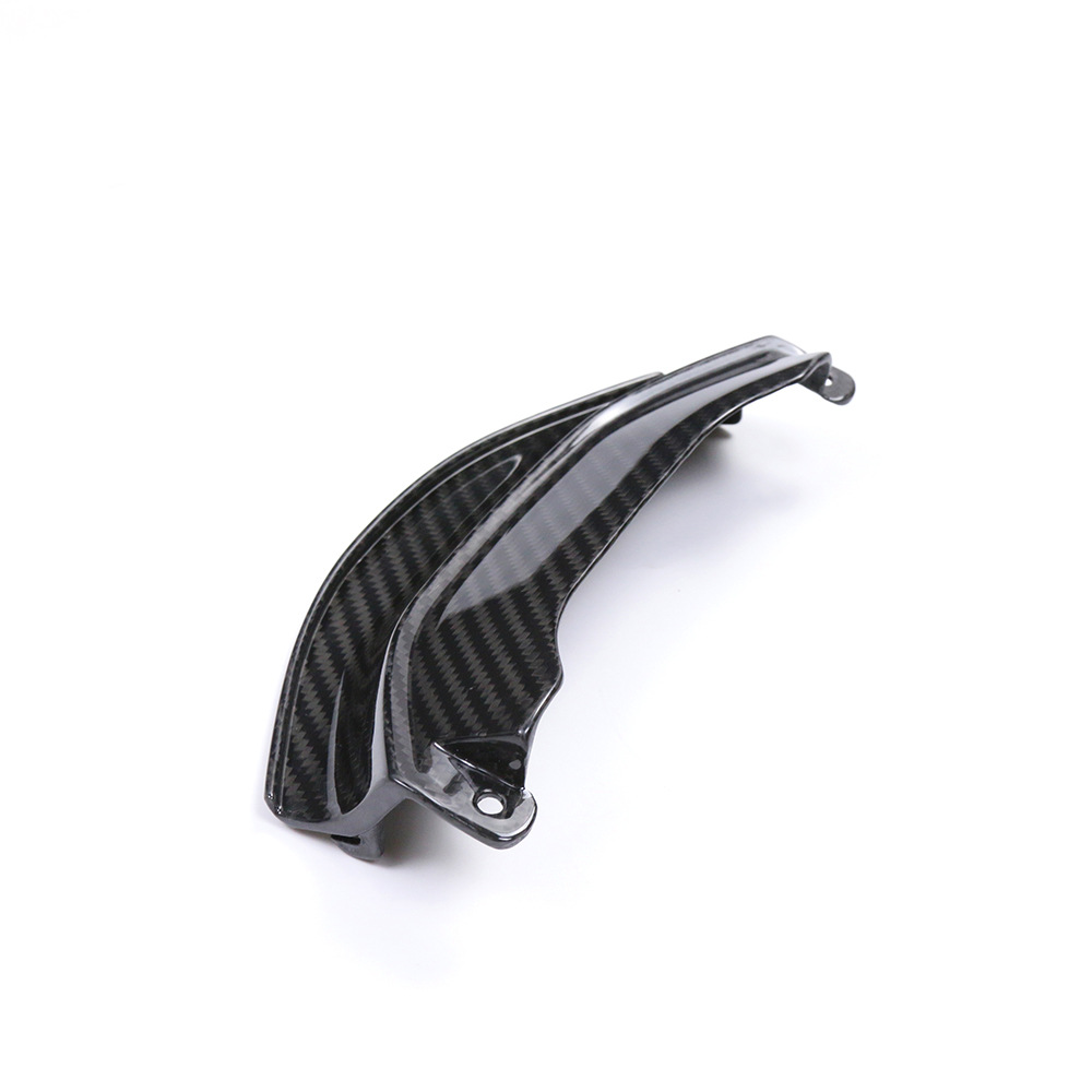 Suitable for CFMOTO spring wind 800NK rhinoceros + motorcycle modified carbon fiber shell rear seat cushion front decorative plate