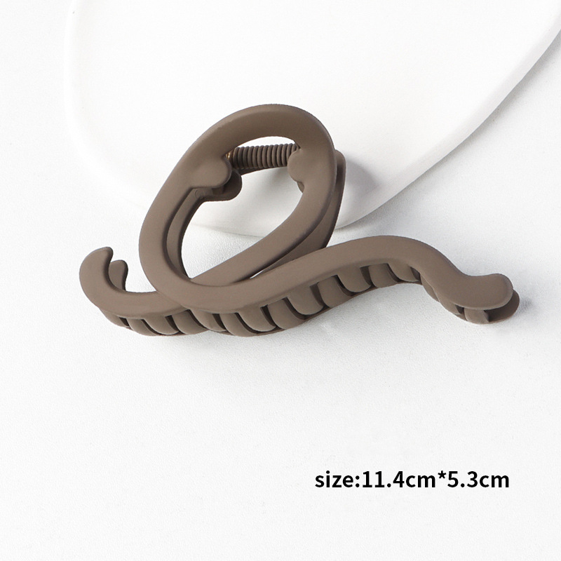 Corea del Sur elegante clip de pelo de las mujeres clip de helado tocado de alto grado horquilla de tiburón clip de pelo grande al por mayor