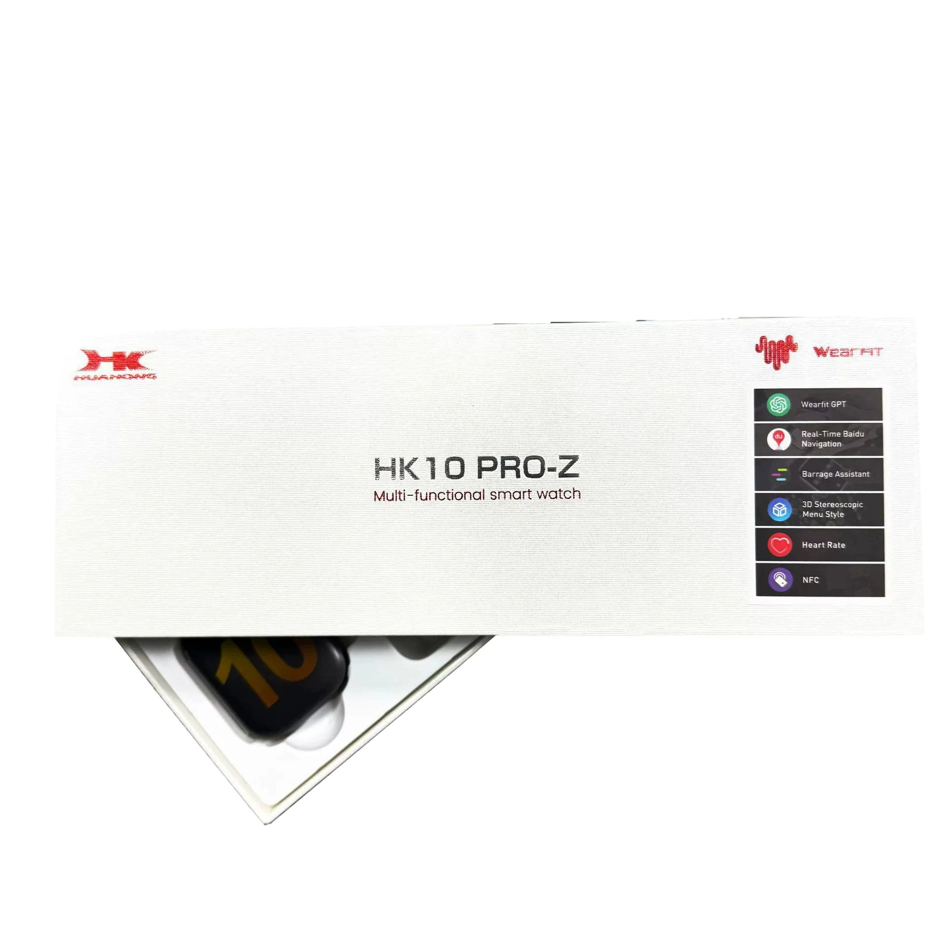 Смарт-часы HK10PRO-Z S10, ультратонкий корпус, умные спортивные часы, измерение пульса, NFC, двойная оплата, ChatGPT
