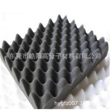 高密度墙体隔音棉 KTV录音棚降噪吸音鸡蛋棉 自沾式波浪波峰海绵