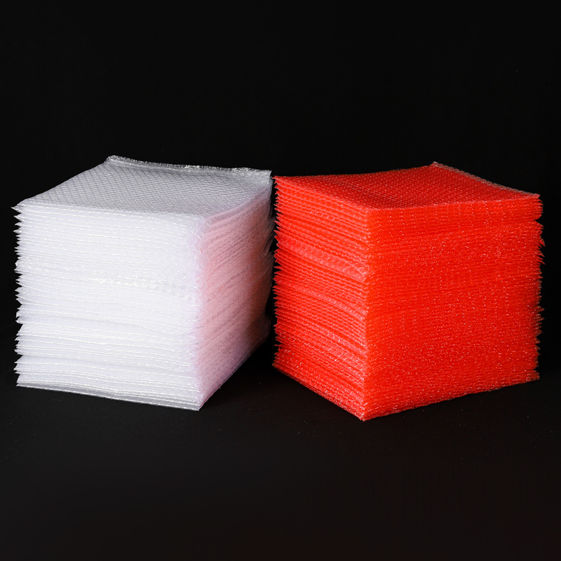 Bolsa de burbujas al por mayor bolsa de embalaje exprés de espuma de burbujas comercio electrónico bolsa de embalaje transparente gruesa a prueba de golpes fabricante de película de burbujas