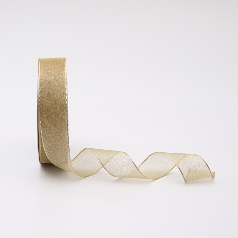 Hielo y nieve cinta de hilo flor de regalo embalaje cinta ramo cinta cinta horneado cinta de hilo de cola de pescado caja de regalo material decorativo