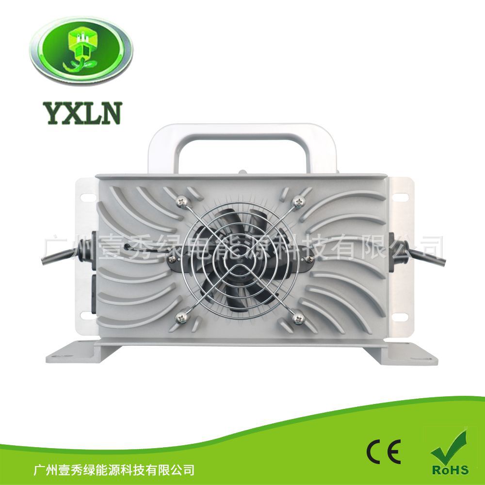 防水12V35A充电器供14.6V磷酸铁锂12.6V16.8V锂电12V铅酸电池使用