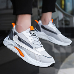 2023 New Men's Shoes Summer Mesh Shoes Comfortable Matchable Breathable Sports Casual Shoes Student Running Shoes Trendy Men's Shoes