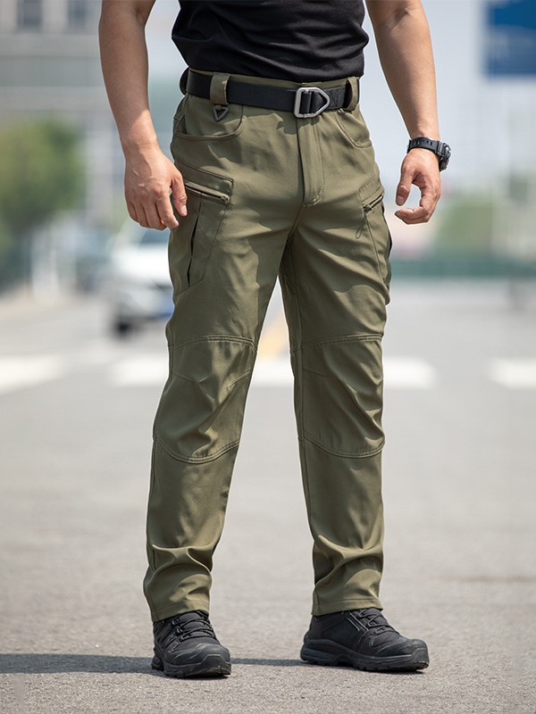 Pantalones tácticos microelásticos X5 al aire libre, pantalones de entrenamiento para hombres, pantalones de servicio especial, monos de varios bolsillos para fanáticos militares, pantalones de asalto de caparazón suave de combate