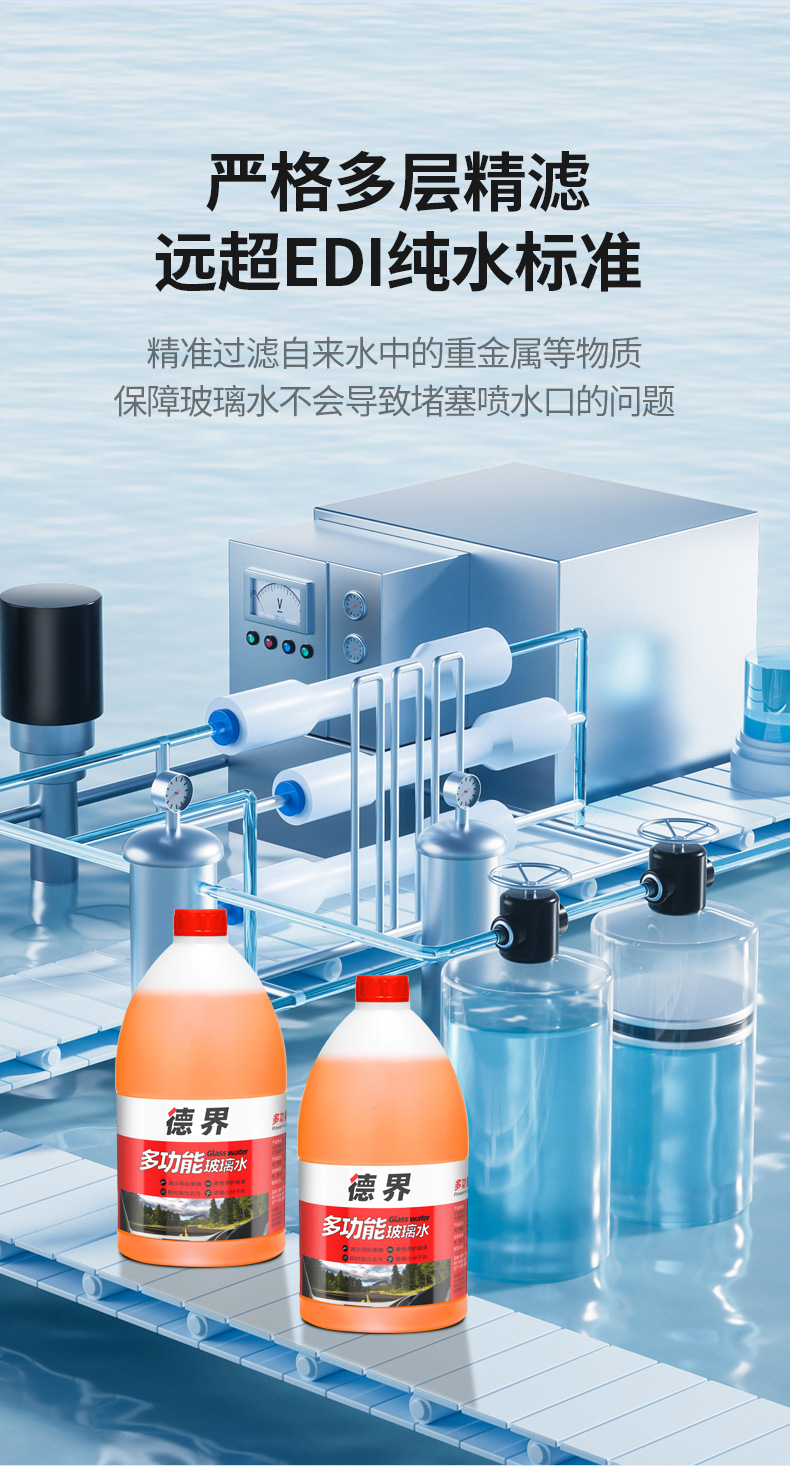 Car Glass Water, Oil Film Removal, Insect Glue, Glass Stain Remover, Car Cleaner, Universal for All Seasons, Factory Direct Sale