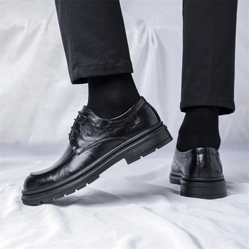 ShoeVault 48 Scarpe da sposo formali in pelle nera casual da uomo, taglia grande, modello Derby_voghion.com