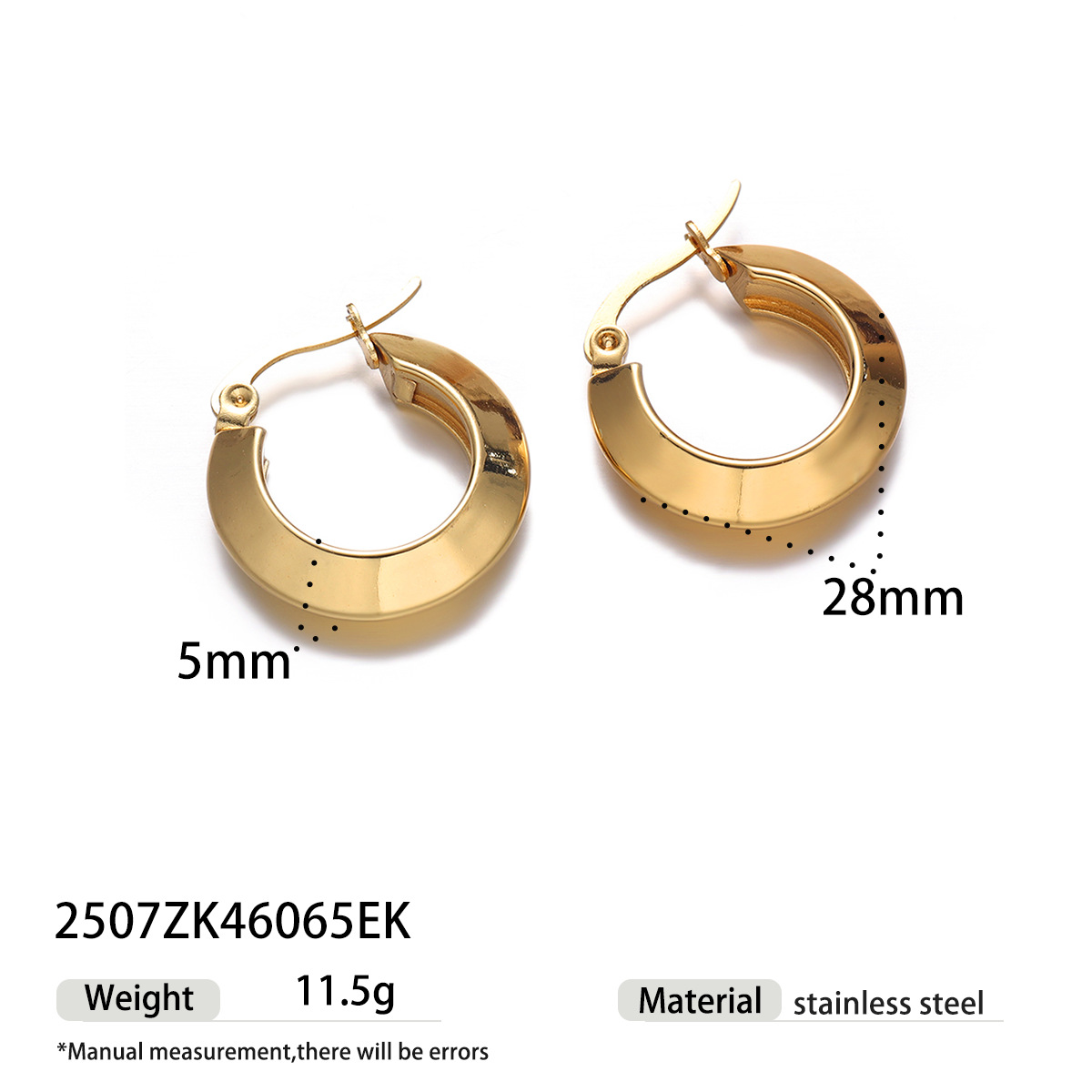 TENA europa y americana pendientes de acero inoxidable lujoso ligero de alto nivel de diseño versátil oro y plata pendientes de doble color joyería explosiva transfronteriza