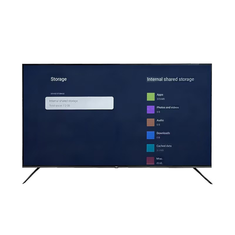 Export TV TCL TV cross-border export 55-inch 4K HD smart network tablet Google LCD 4
