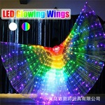 精灵LED发光翅膀舞翅360度大翅蝶跳舞发光披风表演服肚皮舞