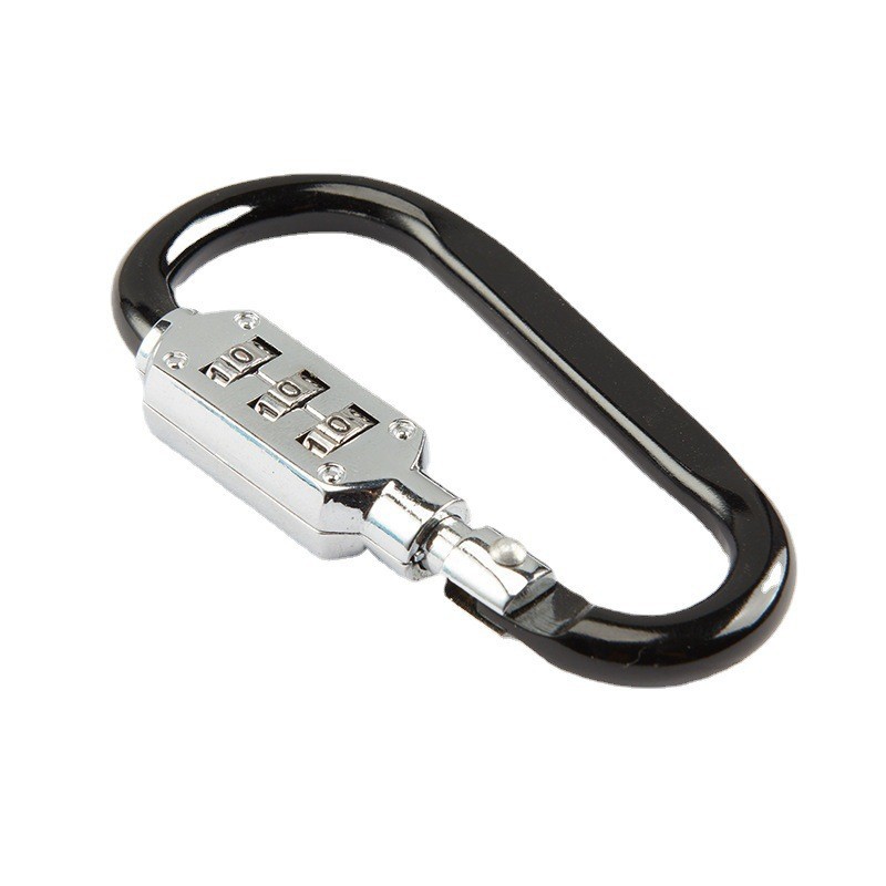 Cerradura de seguridad mini antirrobo con contraseña de aleación de zinc, cerradura de contraseña con resorte para cámara, cerradura de cable para casco eléctrico.