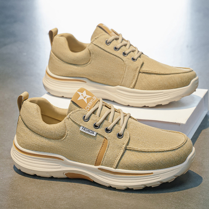 Hombres 2026 verano nuevo ligero un pie zapatos de lona transpirables cómodos simple moda diaria zapatos de hombre versátiles image 8