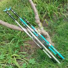碳素抄网杆 碳素支架 碳素支架抄杆 钓鱼用品渔具 架竿 抄网