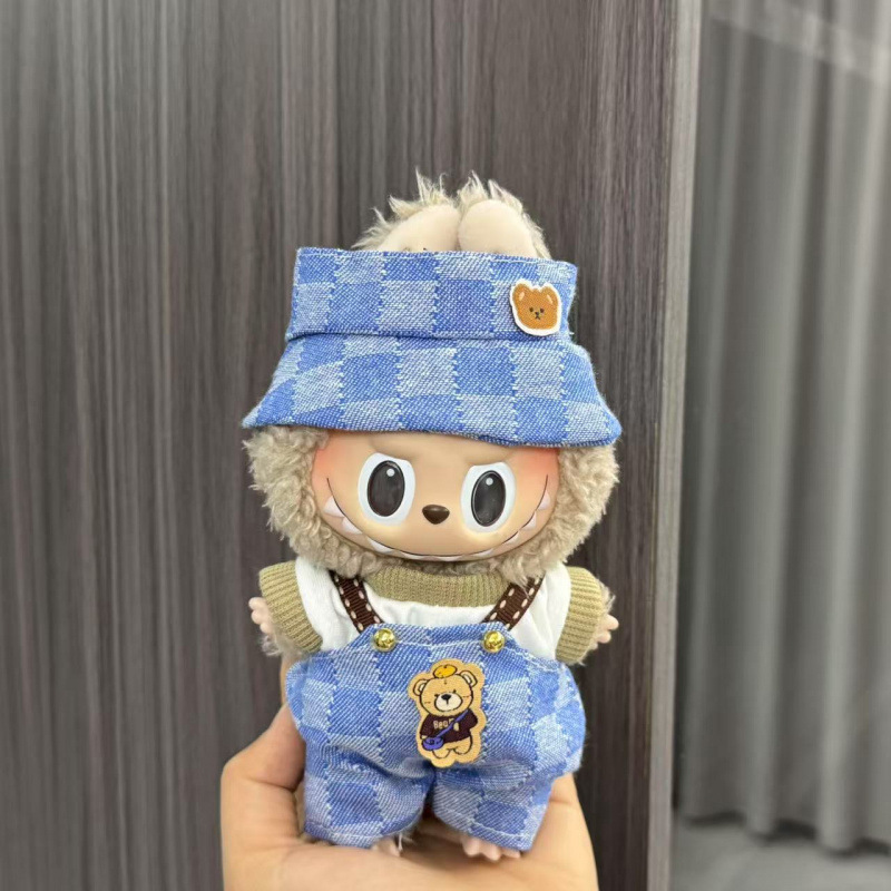 ラブブベビー服 17cm ぬいぐるみ ラブブ 座りパーティー 一世代と二世代の着替えセット|undefined