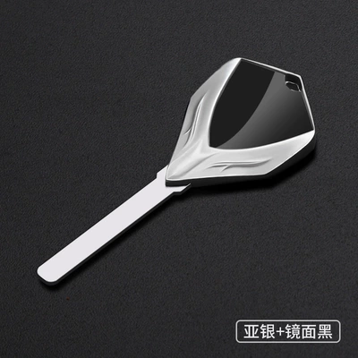 VOOM 675NK/675SR-R, Motorcycle Key - silvermirror-black-cf-450nk