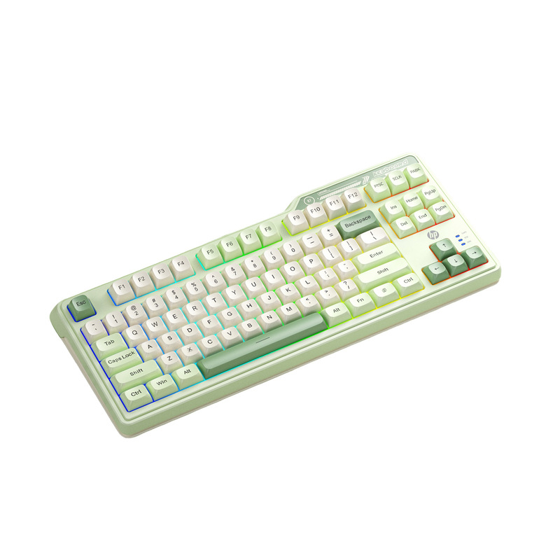 HP/HP K120ゲームキーボード有線87キー機械手触りRGBバックライト三色パソコン共通卸売り|undefined
