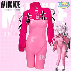 NIKKE 勝利の女神ニッキ cos 服タイトなジャンプスーツアリスコスプレアニメ衣装フルセット