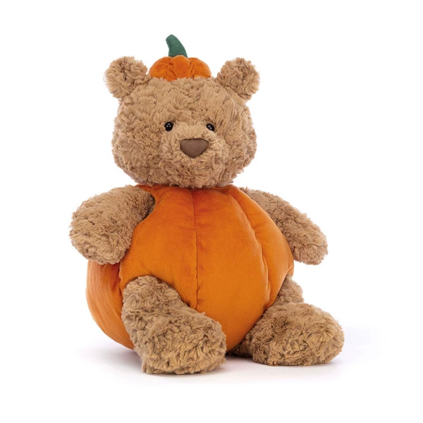 Halloween pumpkin bear