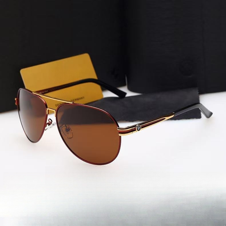 Gafas de Sol Polarizadas para Hombre, Diseño Moderno y Redondo, Gafas de Aviador para Conducir, Modelo 5518, Dropshipping