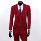 Spring and Autumn youth slim-fit suit suit men's suit men's suit three-piece wedding dress bridesmaid team wear