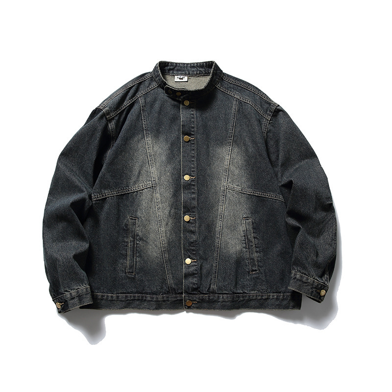 Autumn Japanese retro denim jacket